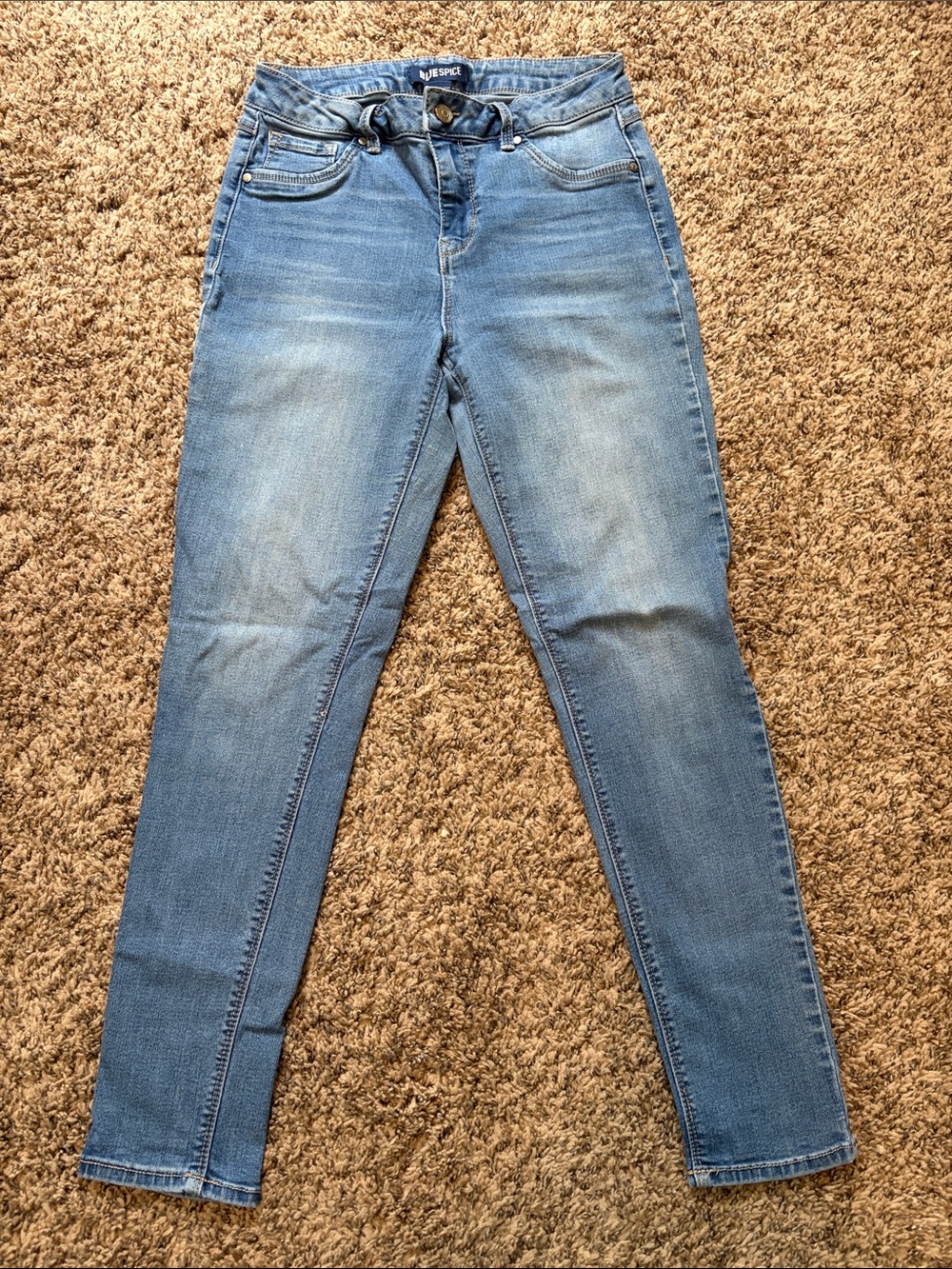 Blue Spice Medium Wash Skinny Jeans - Classic Blue